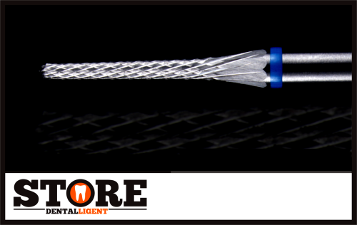 Product image of the product “#14 - 1° - Cone milling cutter - fine milling - 0,16 for 3 mm shank - blue/ coarse ”