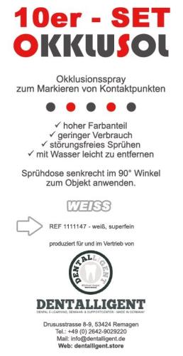 Artikelbild des Artikels “Okklusol Spray - WEISS - superfein - 10er “