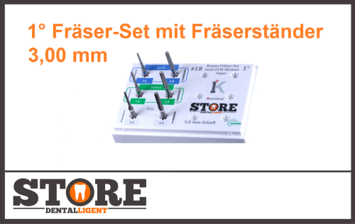 Artikelbild des Artikels “1° - Konusfräser SET & Fräserständer “