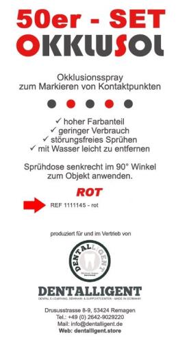 Product image of the product “Okklusol Spray - ROT - 50er ”