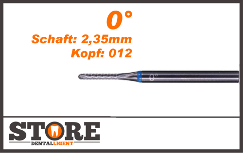 Artikelbild des Artikels “#04 - 0° - Feinfräser - 2,35 mm Schaft - 0,12 Kopf - blau/grob “