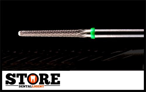 Artikelbild des Artikels “#02 - 1° - Konusfräser nach Michael Anger - 2,35 mm Schaft - 0,16 Kopf - grün/mittel “