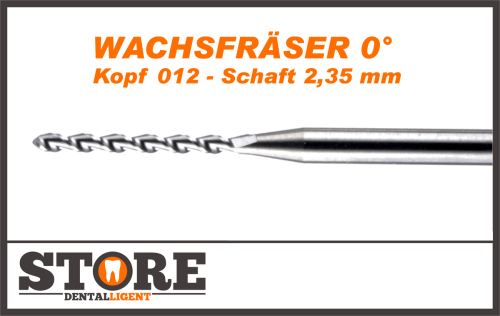 Artikelbild des Artikels “0° - Wachsfräser- Kopf 012- Schaft 2,35 mm “