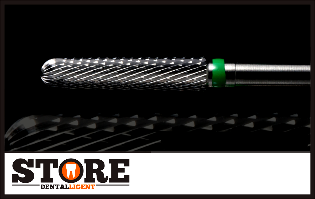 Artikelbild 1 des Artikels “#05 - 1° - Konusfräser nach Michael Anger - 2,35 mm Schaft - 0,29 Kopf - grün/mittel “