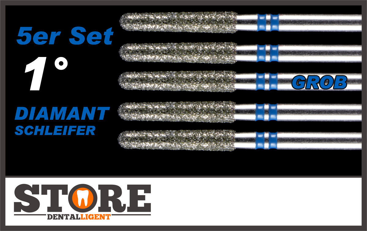 Product image 1 of the product “1° - Diamond grinder recommended by Michael Anger turbine - BLUE = HEAVY - SET OF 5 ”