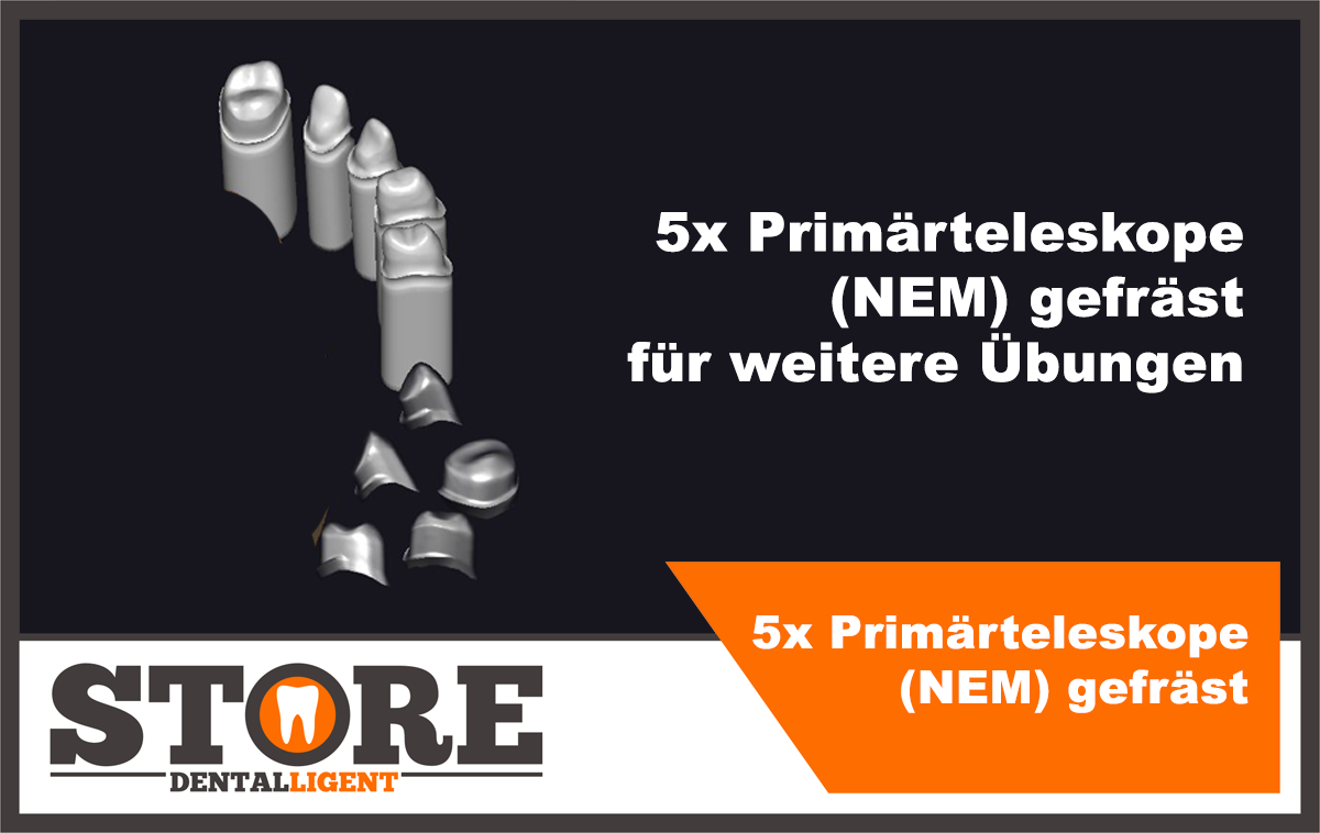 Artikelbild 1 des Artikels “5 Primärteleskope (NEM) gefräst für weitere Übungen “