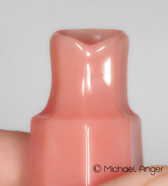 Artikelbild 2 des Artikels “Rosa Einzelstumpfmodell mit Implantat oder Modellimplantat für Präsentationen und Friktionstests. “