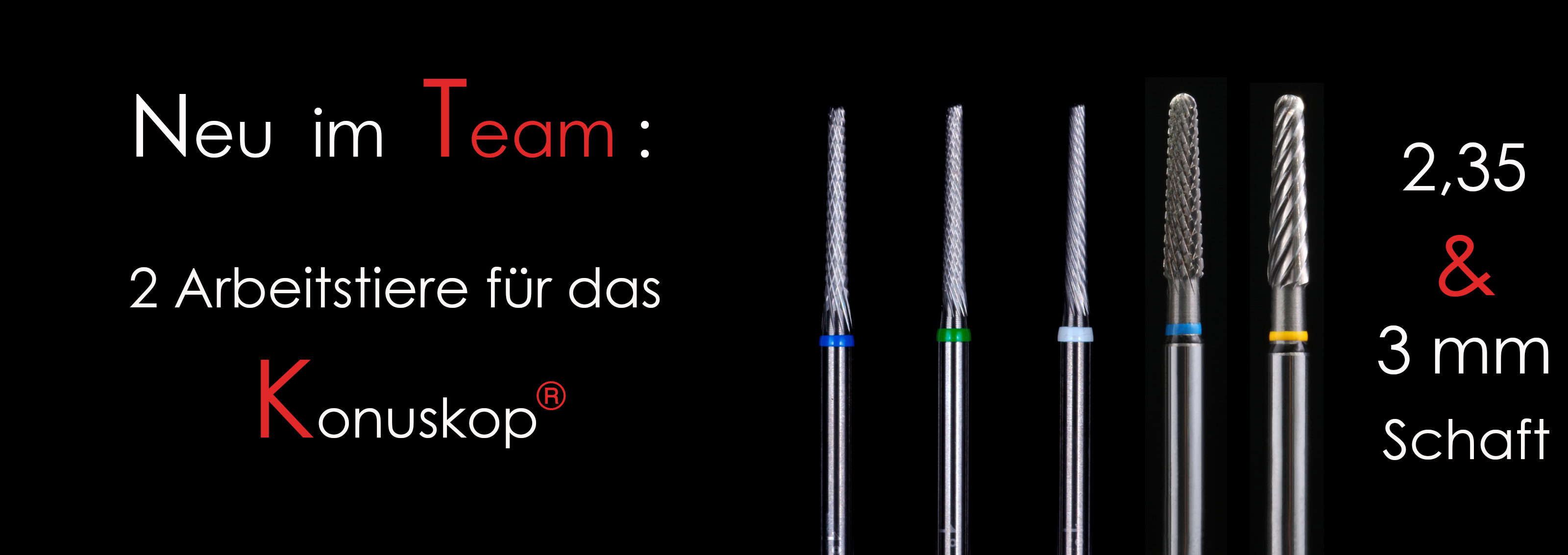 Artikelbild 3 des Artikels “#13 - 1° - Konusfräser - 3 mm Schaft - 0,29 Kopf - blau/schwarz extrem grob “