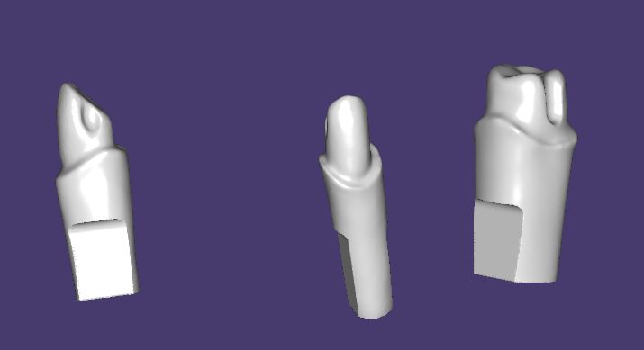 Product image 5 of the product “OK model T3-printed plastic with 3 removable dies ”